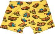 Dětské chlapecké trenýrky s potiskem TANK 605311 modrá