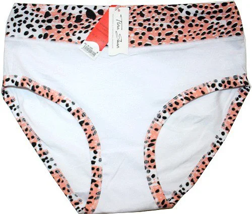 Dámské kalhotky vyšší do pasu žlutá 183 