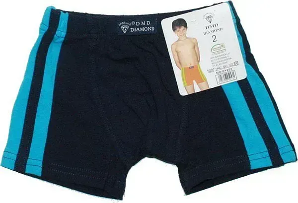 Chlapecké trenýrky s míči pro kluky 8801 azurové  