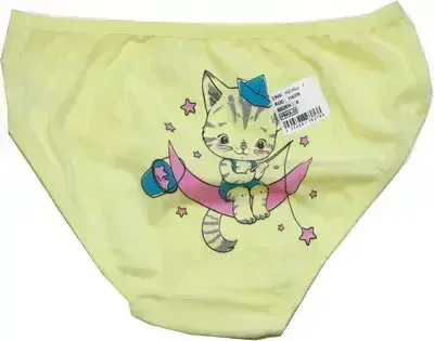 Dívčí spodní kalhotky tři kočičky 6785 růžové