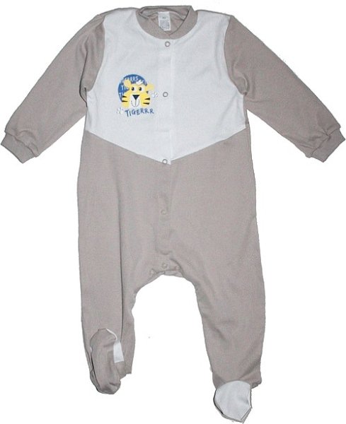 Dětský overal na spaní zvířátka, overal s potiskem - 1108/H124