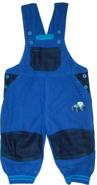 OUTDOOROVÉ dětské tepláčky lacláčky modré 9620 vel. 74