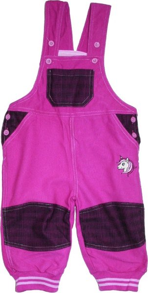 Kojenecké OUTDOOROVÉ tepláčky lacláčky růžové 9620 vel. 98