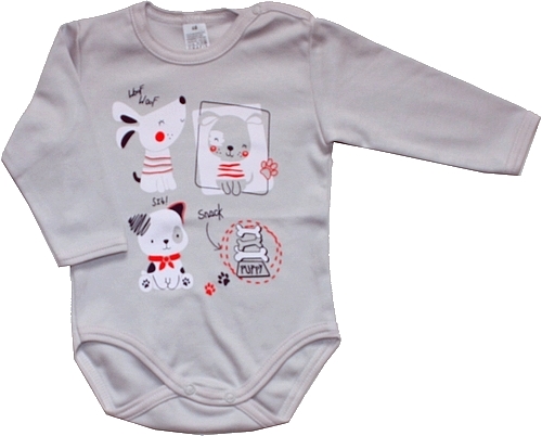 Dětské body pro miminka, kojenecká body bavlněné 197/F3