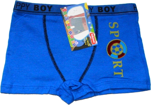 Dětské trenýrky, chlapecké modré Sport 124