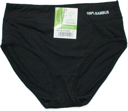 Dámské kalhotky 100% bambusové 4190 černé
