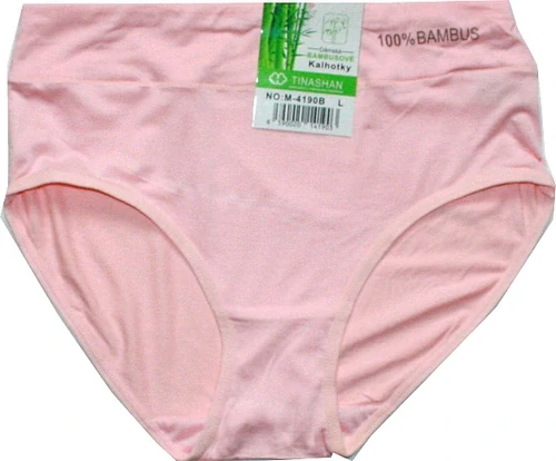 Dámské kalhotky 100% bambusové 4190 růžové