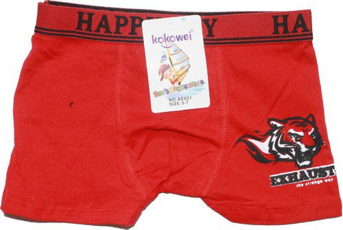 Chlapecké trenýrky pro děti s motivem EXHAUST AE021 - 778/110