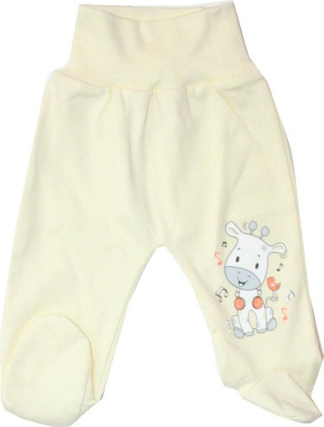 Kojenecké polodupačky pro miminka - 470/C5 žluté
