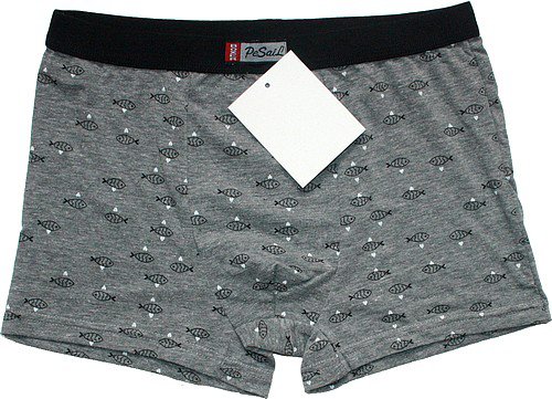 Pánské boxerky s motivem rybiček 169 752/122 vel. XXL