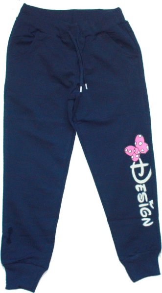 Dívčí tepláky KUGO DESIGN 2709  731/52 vel. 146