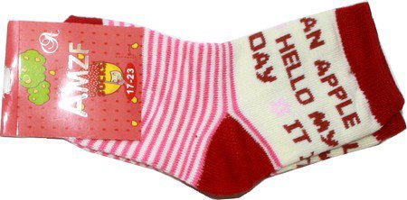 Dívčí ponožky bavlněné rlžové C