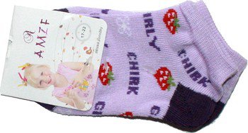 Kojenecké dětské kotníčkové ponožky na léto - 124/3