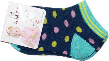 Kojenecké dětské kotníčkové ponožky na léto - 124/21