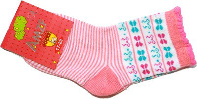 Ponožky klasické dívčí bavlněné 236-1- 236/21