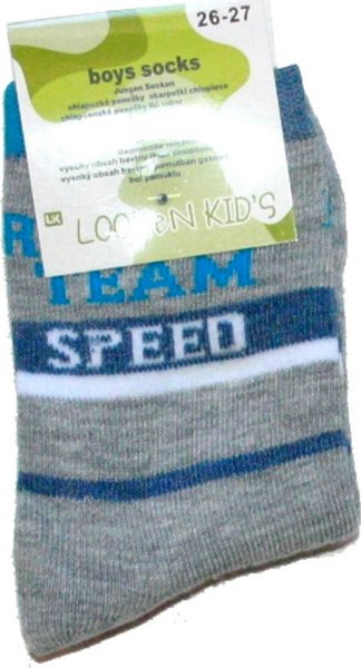Dětské ponožky chlapecké klasické 7858  spend