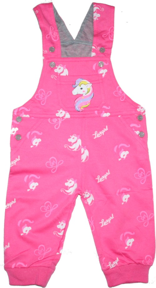 Dětské tepláky laclíky růžové JEDNOROŽEC 3400 - 425/97