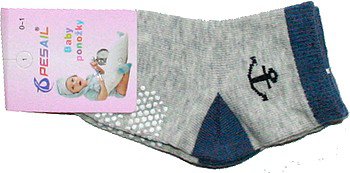 Protiskuzové dětské kojenecké ponožky ABS - 215/39