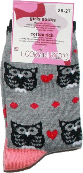 Dívčí klasické ponožky slabé 7970 - 130/27