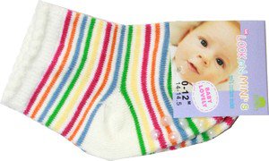 Kojenecké ponožky dívčí s protiskluzem ABS 6215 - 211/13