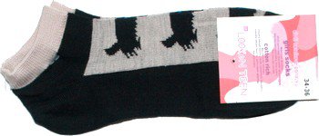 Dívčí kotníčkové ponožky na léto - 123/29 vel. 34/36