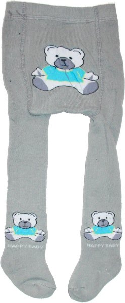 Termo dětské punčocháče pro miminka a děti šedivé