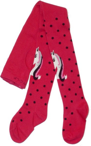 Dětské dívčí punčocháče Wolf klasické slabé punčošky 2211 malinové 475/47 