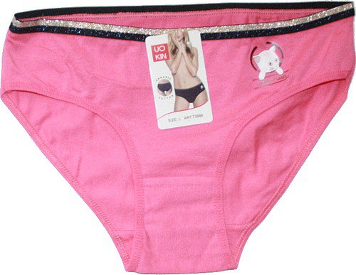 Dámské kalhotky do boků růžové Kočička 3998 - 593/208