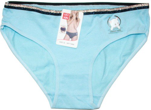 Dámské kalhotky do boků modré sv Kočička 3998 - 593/205