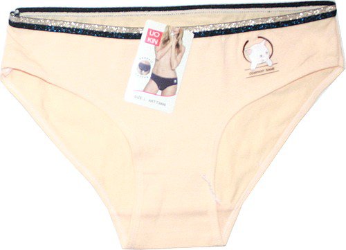 Dámské kalhotky do boků krémové Kočička 3998 - 593/212