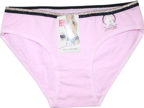 Dámské kalhotky do boků růžové Kočička 3998 - 593/214