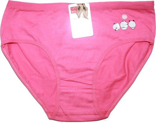 Dámské kalhotky vyšší k pasu tři Pandy 1370 malinové