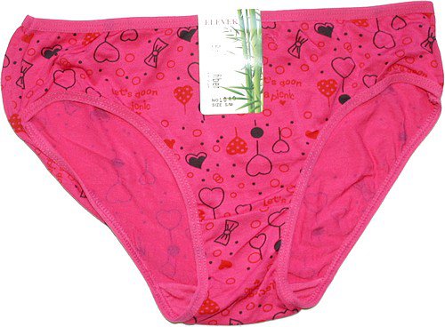 Kalhotky bokové růžové Bambus B1840 - 603/4 vel. S/M