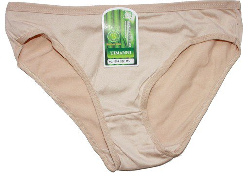Dámské kalhotky bambus jednobarevné krémové 1509 - 603/52 vel. M/L