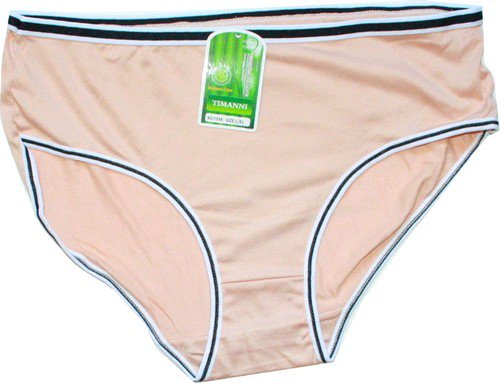 Dámské kalhotky bambusové do pasu okrová 1596 - 603/105 vel. L/XL