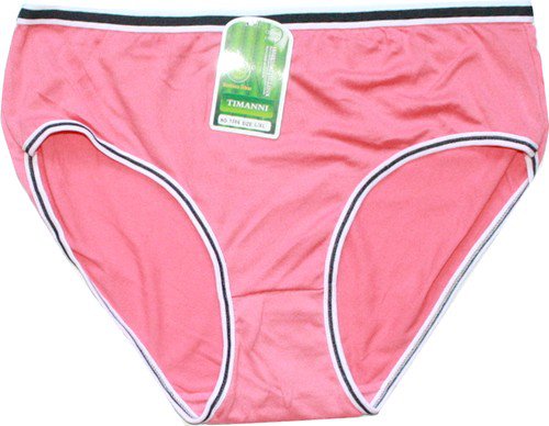 Dámské kalhotky bambusové do pasu růžová 1596 - 603/109 vel. L/XL
