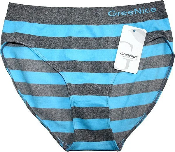 Dámské kalhotky bezešvé GREENICE 2914 modré 595/164 