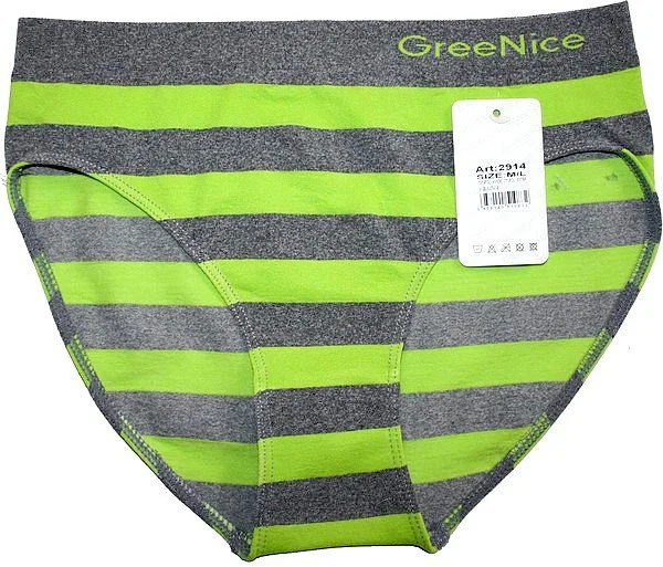 Dámské kalhotky bezešvé GREENICE 2914 zelené 595/166 