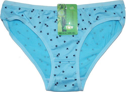 Dámské kalhotky bambusové bokové azurové 5116 - 603/49