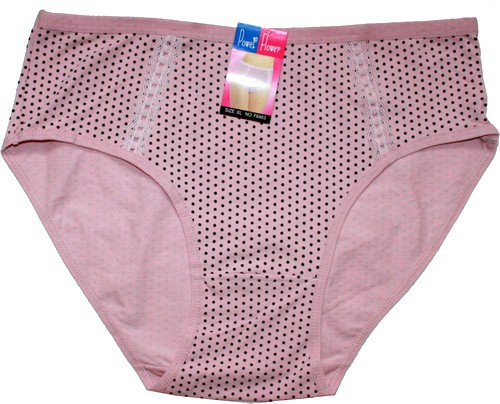 Kalhotky do pasu s puntíčky růžové 6463 růžové