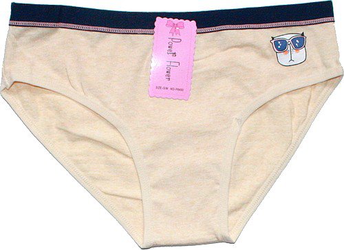  Dámské kalhotky bokové krémové 6400