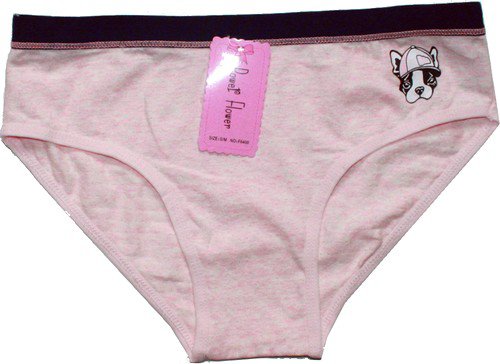  Dámské kalhotky bokové růžové 6400