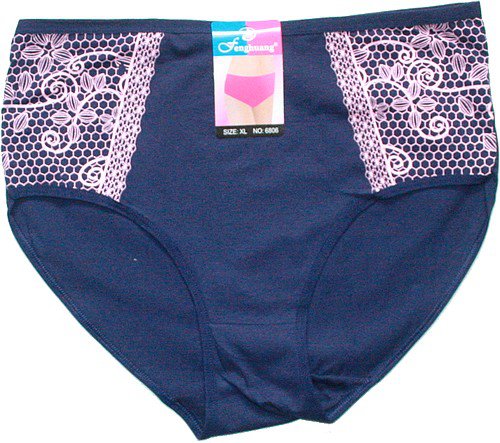 Kalhotky do pasu s potiskem 6806 modré - 591/170