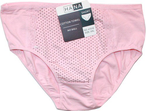 Dámské kalhotky do polopasu 41016 růžové