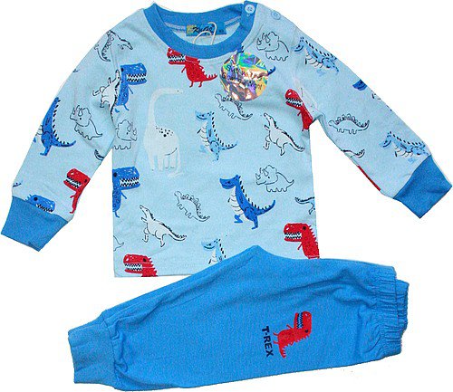 Chlapecké pyžamo DINOSAUR svítící ve tmě modré 873/47 vel. 80