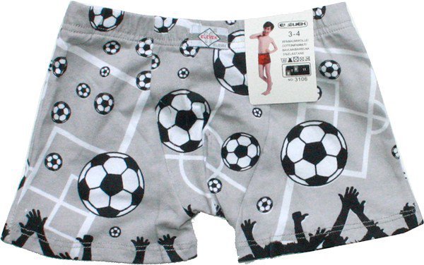 Levné dětské boxerky, chlapecké trenýrky MÍČE-3106 - 783/195 vel. 104/110