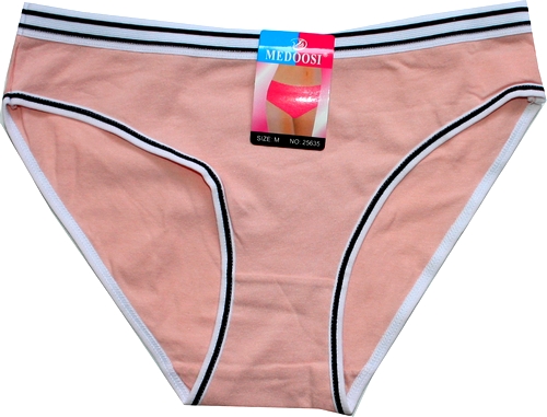 Dámské kalhotky do boků, jednobarevné 25635 549/138