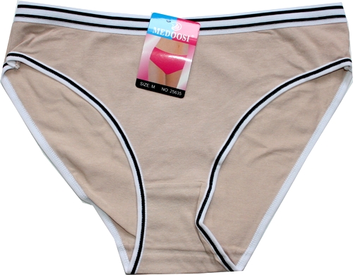 Dámské kalhotky do boků, jednobarevné 25635 549/139