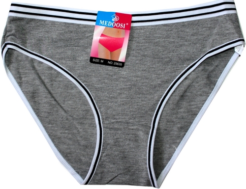 Dámské kalhotky do boků, jednobarevné 25635 549/142