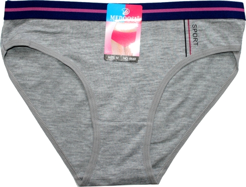 Dámské kalhotky do boků, jednobarevné 6648 549/159